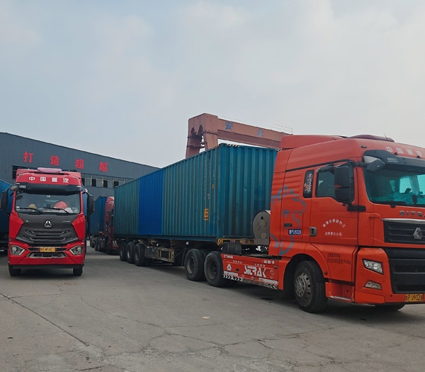 雙梁起重機(jī)發(fā)貨現(xiàn)場(chǎng)